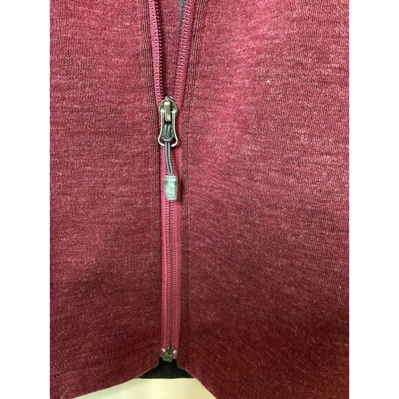 Nike ACG Thermal Full Zip Women Jacket Maroon Red Size Medium - Picture 9 of 16